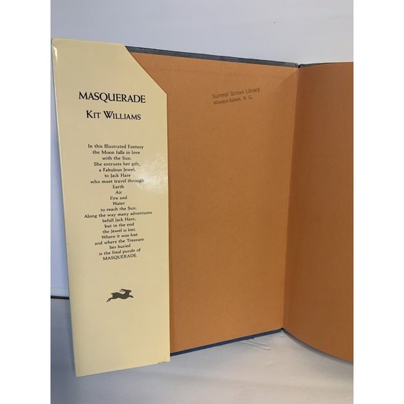 MASQUERADE by Kit Williams | Hardcover HC Dust Jacket DJ 1981 7th Printing - Picture 5 of 8